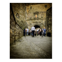 Edinburgh Castle Porticullis Postcard