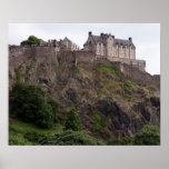 edinburgh castle rock print