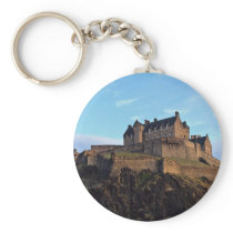 Edinburgh Castle, Scotland Keychains