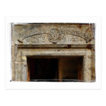 Edinburgh Door Postcard