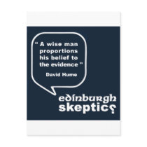 Edinburgh Sceptics - Hume Quote