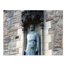 edinburgh statue postcards