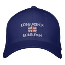 Edinburgher Edinburgh British Flag Baseball Cap