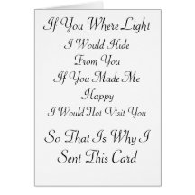 Editable Emo Card