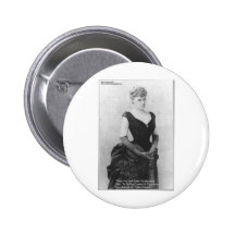 Edith Wharton "Spreading Light" Quote Gifts & Card Button