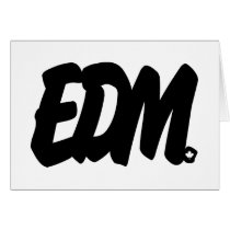 EDM Letters Card