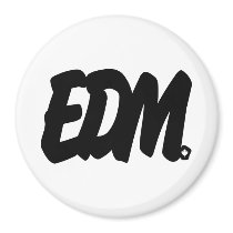 EDM Letters Fridge Magnets