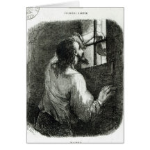 Edmond Dantes imprisoned in the Chateau d'If Cards