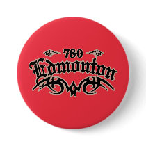Edmonton 780 pinback button
