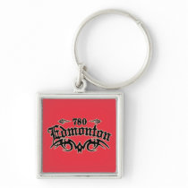 Edmonton 780 keychain