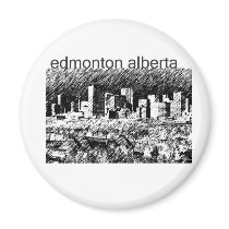 Edmonton Alberta Fridge Magnets