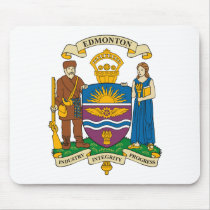 Edmonton Coat of Arms Mousepad