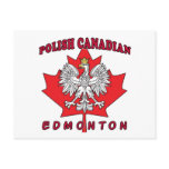 Edmonton Polish Canadian Leaf Post Cards
