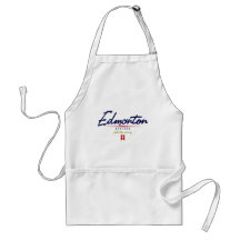 Edmonton Script Aprons