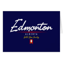 Edmonton Script Greeting Cards