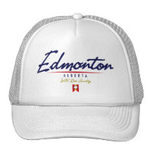Edmonton Script Hats