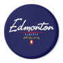 Edmonton Script Refrigerator Magnet