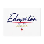 Edmonton Script Post Card