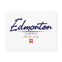 Edmonton Script Post Card