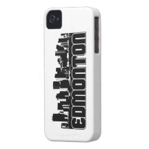 Edmonton Skyline iPhone 4 Case