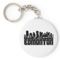 Edmonton Skyline Keychain