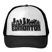 Edmonton Skyline Mesh Hats