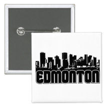 Edmonton Skyline Pins