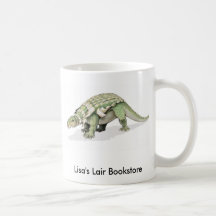 Edmontonia - armoured dinosaur Bookstore Promo Mugs