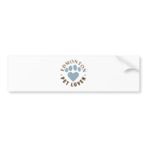 EdmontonPetLover-2 Bumper Sticker