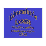 Edmonton's Losers Postcard
