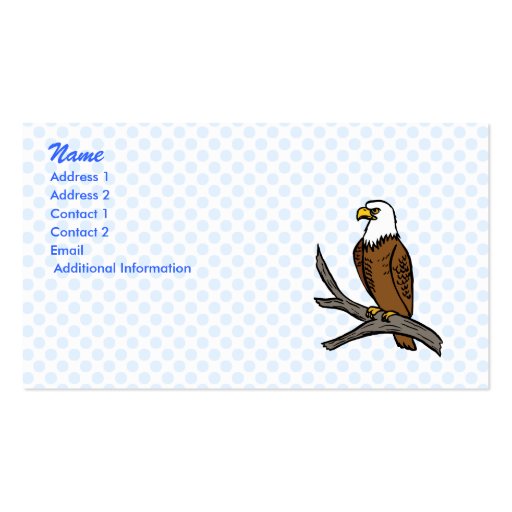 Edmund Eagle Business Card Template