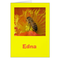 Edna Greeting Card