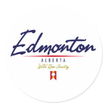 Ednton Script Sticker