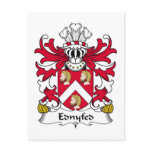 Ednyfed Family Crest Post Card