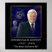 Edouard Kennedy avec Jack et Bobby Poster