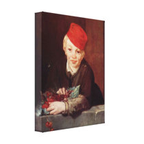 Edouard Manet - Boy with the cherries Canvas Prints