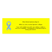 EDS Awareness Business Card Templates
