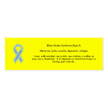 EDS Awareness Business Card Templates