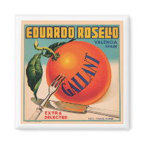 Eduardo Rosello Valencia Spain VIntage Crate Labe