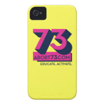 Educate. Activate. / Abort73.com iPhone 4 Case-Mate Cases