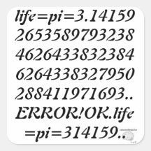 educatedbrainfart pi Sticker