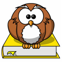 Education Owl on Yellow Book Photo Cutout