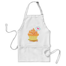 Édulcorant le tablier de petit gâteau