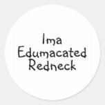 Edumacated Redneck Sticker