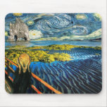 Edvard Meets Vincent Mouse Pad