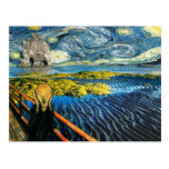 Edvard Meets Vincent Postcard