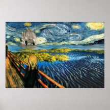 Edvard Meets Vincent Posters