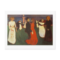 Edvard Munch - The Dance Of Life Post Card