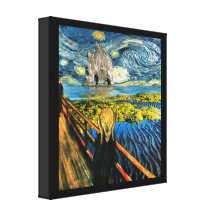 Edvard rencontre Vincent Impressions Sur Toile