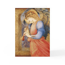 Edward Burne-Jones - An Angel Playing a Flageolet